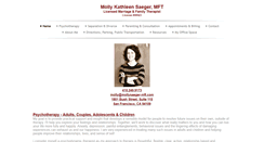 Desktop Screenshot of mollysaeger-mft.com